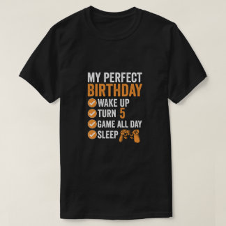 Camiseta 5.ª Vuelta 5 Mi Perfecto Juego de Cumpleaños