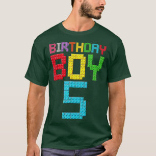 Camiseta 5.º Bloque de Alumnos del Maestro Builder de Años
