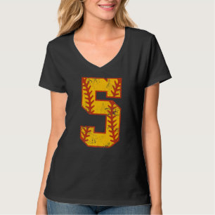 Camiseta 5.º Bodega de Bodega de cumpleaños Chica de 5 años
