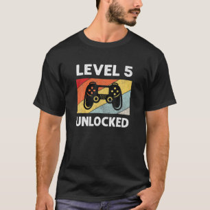 Camiseta 5.º Cumpleaños S Niños de 5 años