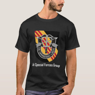 Camiseta 5.º Escudo De La Unidad De Flash De Sfg Beret