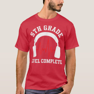Camiseta 5.º Grado Completado 5° Grado Primario