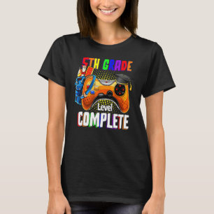 Camiseta 5.º Grado Completado El Último Día De Graduación E