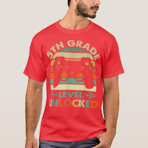 Camiseta 5.º Grado De Vuelta A La Escuela 2022 Nivel Vídeo 