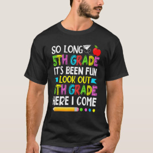 Camiseta 5.º Grado es divertido ver a un profesor de sexto 