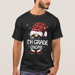 Camiseta 5.º Grado Gnome Búfalo Jugar a Familia Chris
