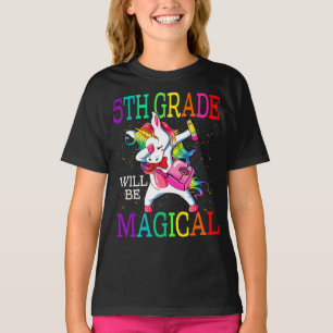 Camiseta 5.º Grado Será Mágico De Vuelta A La Escuela Unico