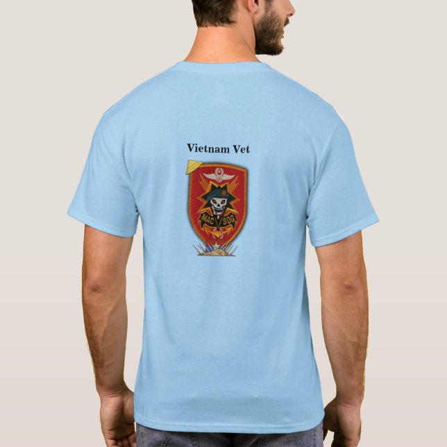 Camiseta 5.º Grupo de Fuerzas Especiales Guerra Verde Beret (Reverso)