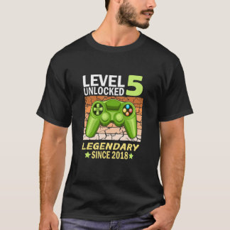 Camiseta 5.º jugador de cumpleaños nacido en 2018