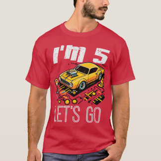 Camiseta 5.º Mapa de Carreras de Cumpleaños, 5 Chicas De Lo