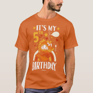 Camiseta 5.º Regalo de pescado de cumpleaños