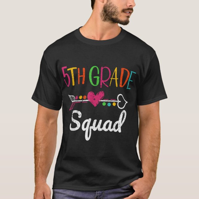Camiseta 5.º Sexto Equipo Estudiantil De Grado (Anverso)