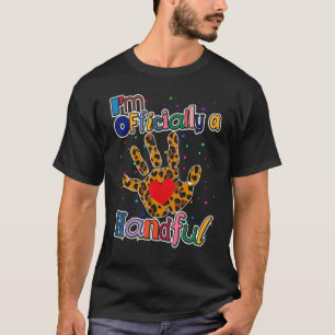 Camiseta 5.º Tema Fiesta de impresión de animales de cumple