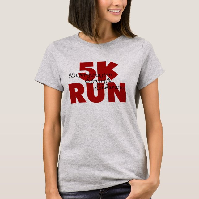 Camiseta 5.000 Atletas Deportivos Red Running (Anverso)