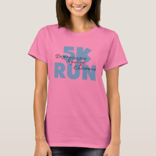 Camiseta 5.000 Correr azul