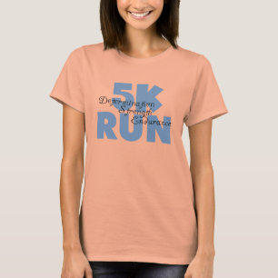 Camiseta 5.000 Correr azul