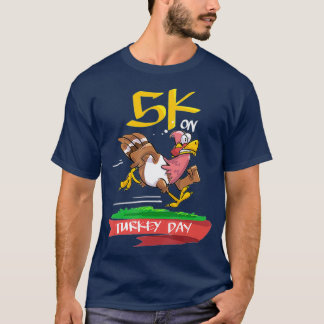 Camiseta 5.000 En Día De Turquía, Día De Acción De Gracias 