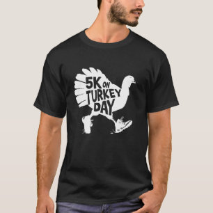 Camiseta 5.000 En El Día De Turquía La Carrera De Acción De