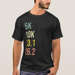 Camiseta 5.000 maratón de media cosecha en carrera de 10.00