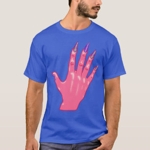Camiseta 5 5 Uñas acrílicas ASL
