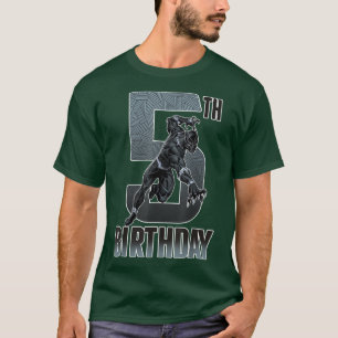 Camiseta 5 Aniversario De La Pantera Oscura Para Los Hincha
