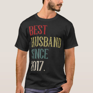 Camiseta 5 Aniversario del quinto Boda del Mejor Esposo 201