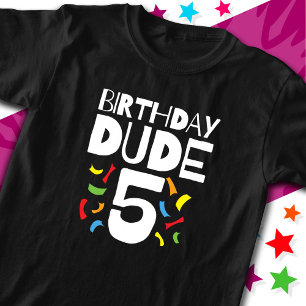 Camiseta 5 Aniversario Niño de 5 años Fiesta Amigo del Cump