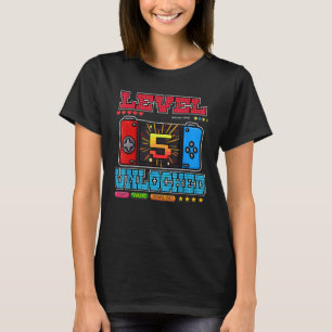 Camiseta 5 años de edad Jugador de video Nivel de nacimient