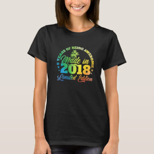 Camiseta 5 años de ser impresionante Hecho en 2018 Cumpleañ
