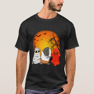 Camiseta 5 Calabaza de Halloween de Cuyes