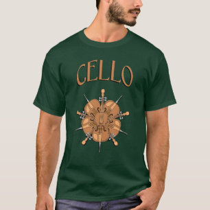 Camiseta 5 Cellos Textos