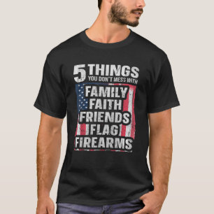 Camiseta 5 cosas con las que no te encuentras por patriotis