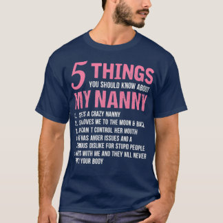 Camiseta 5 Cosas Que Deberías Saber Sobre Mi Novia Graciosa