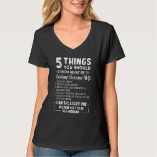 Camiseta 5 cosas que debes saber sobre mi jodidamente incre