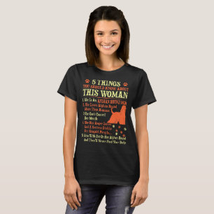 Camiseta 5 cosas que usted debe saber sobre mamá del afgan