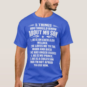 Camiseta 5 Cosas Sobre Soldado Son Orgullosos Soldados Cami