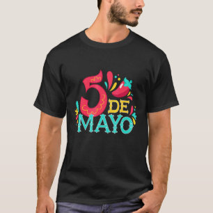 Camiseta 5 De Mayo Holiday Cinco De Mayo México Som