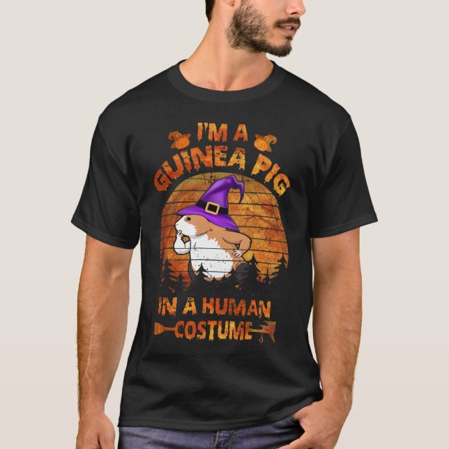 Camiseta 5 disfraces de cobayas para humanos (Anverso)
