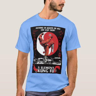 Camiseta 5 Elemento KUNG FU