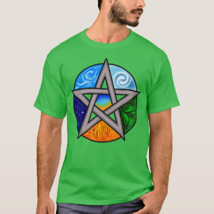 Camiseta 5 elementos de la naturaleza