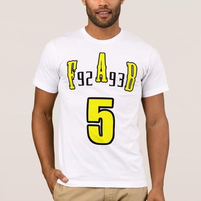Camiseta 5 fabulosos (Anverso)