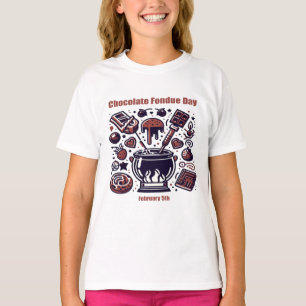 Camiseta 5 feb. - Día del Fondue de chocolate