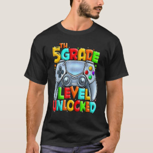Camiseta 5° Grado de Juego Desbloqueado en 5º Grado de vuel