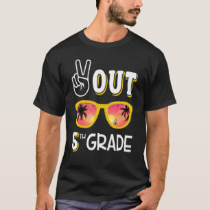 Camiseta 5° Grado De Paz Para Graduación De 5° Grado