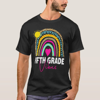 Camiseta 5° Grado Vibes De Nuevo Día A Maestra K