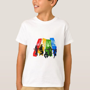 Camiseta 5 hip hop de baile