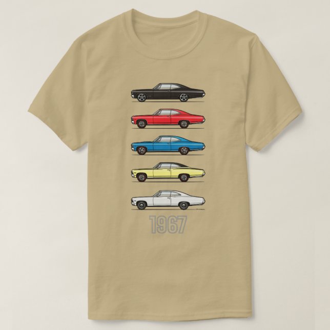 Camiseta 5 líneas (Diseño del anverso)