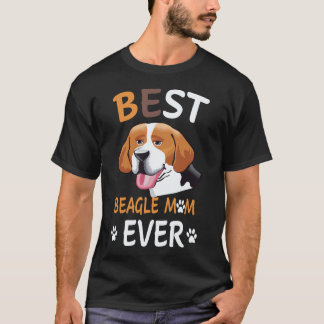Camiseta 5 Mejor Beagle Mamá Siempre Beagle
