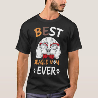 Camiseta 5 Mejor Mamá de Beagle de Todos los Tiempos