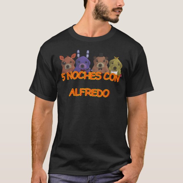 Camiseta 5 Noche Con Alfredo (Anverso)